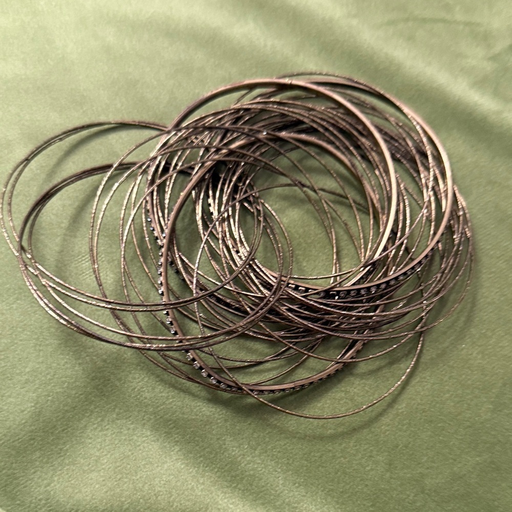 Elegant Gold Bangle Set